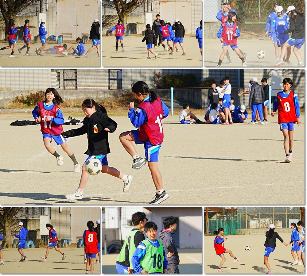 0126　サッカー予選１組対２組１