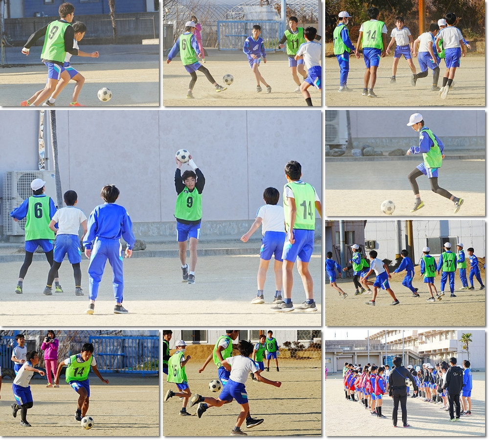 0126　サッカー予選１組対２組５
