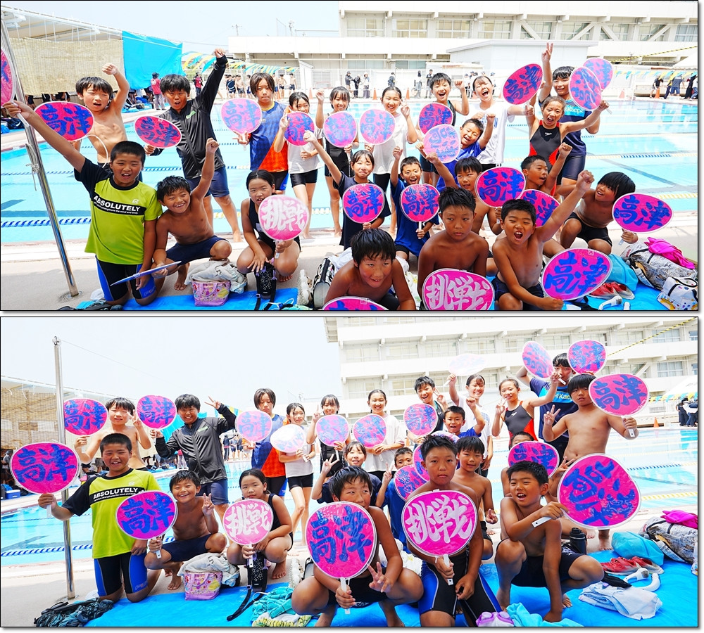 0722　水泳記録会１１
