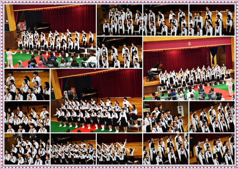 文化祭合唱一枚